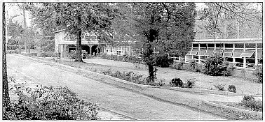 The buildings as they looked in the 1950s
